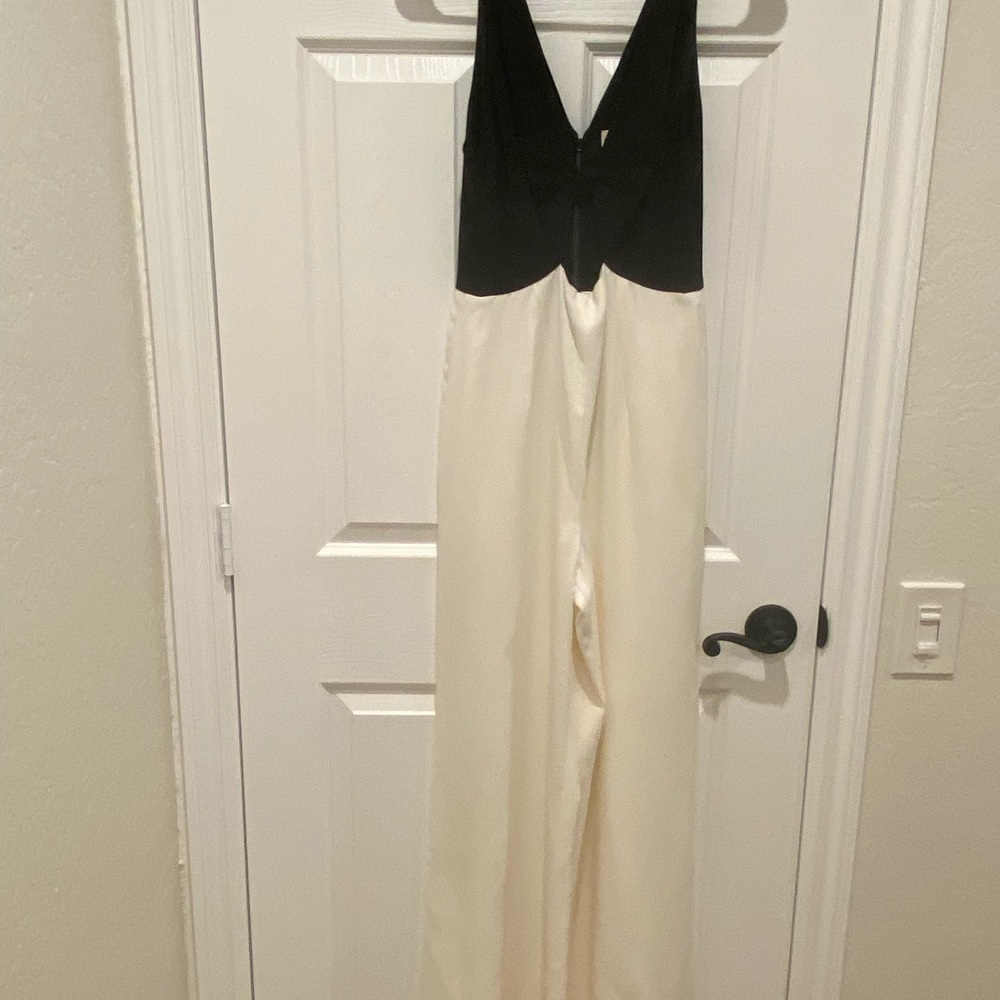 Jill Stuart Women'S White Black Jumpsuit Size 2 - Picture 7 of 10